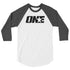 1STAR Logo 3/4 Sleeve Raglan T-Shirt
